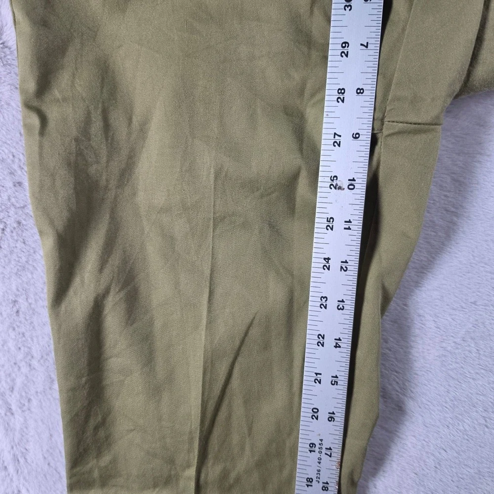 Boy Scouts of‎ America Uniform Pants Kids 26 Olive Green Vintage Red Piping BSA